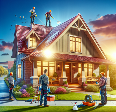 roof cleaning services Scholes