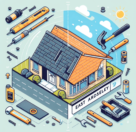 flat roof repair East Ardsley
