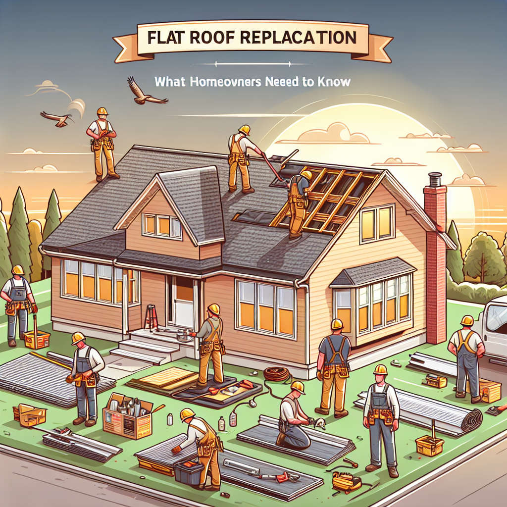 flat roof replacement Burley