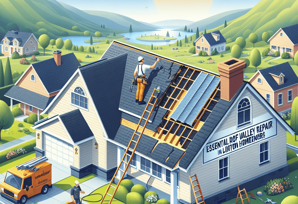 roof valley repair Linton