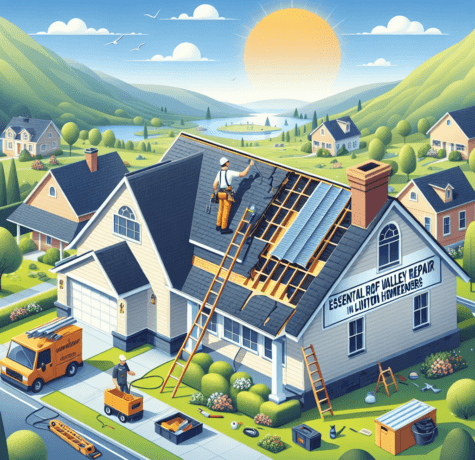 roof valley repair Linton