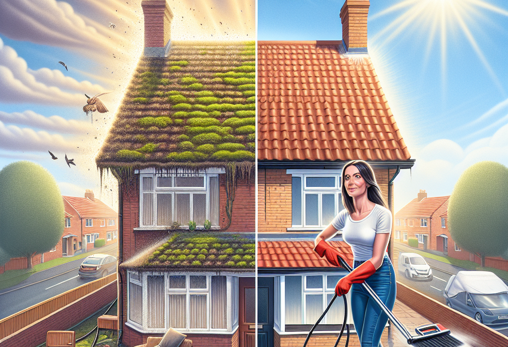 professional roof cleaning Swillington