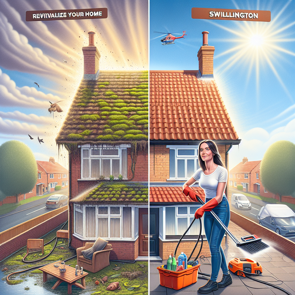professional roof cleaning Swillington