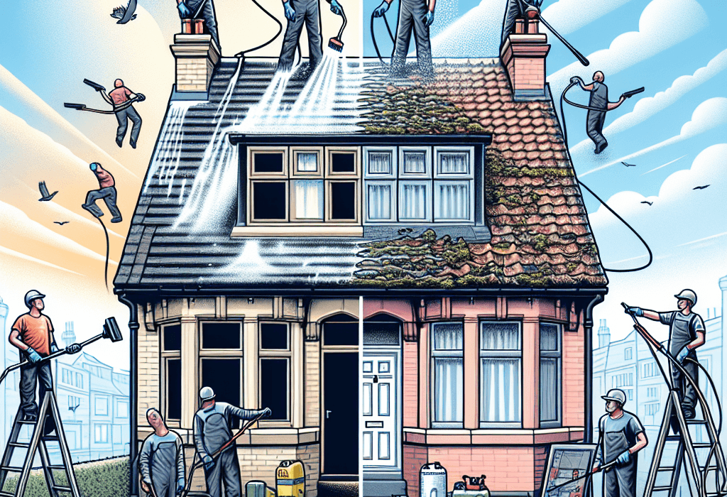 roof cleaning services Leeds