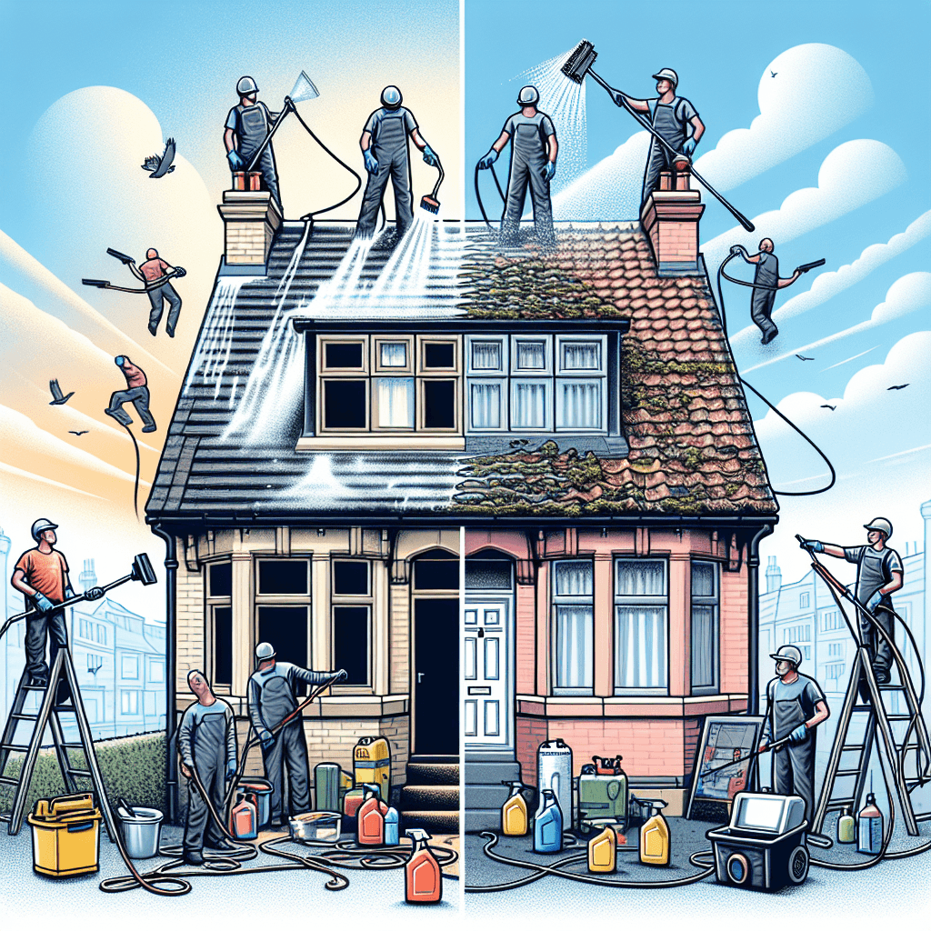 roof cleaning services Leeds