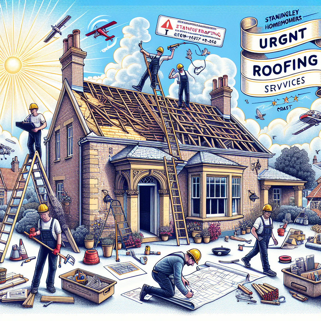 urgent roofing services Stanningley