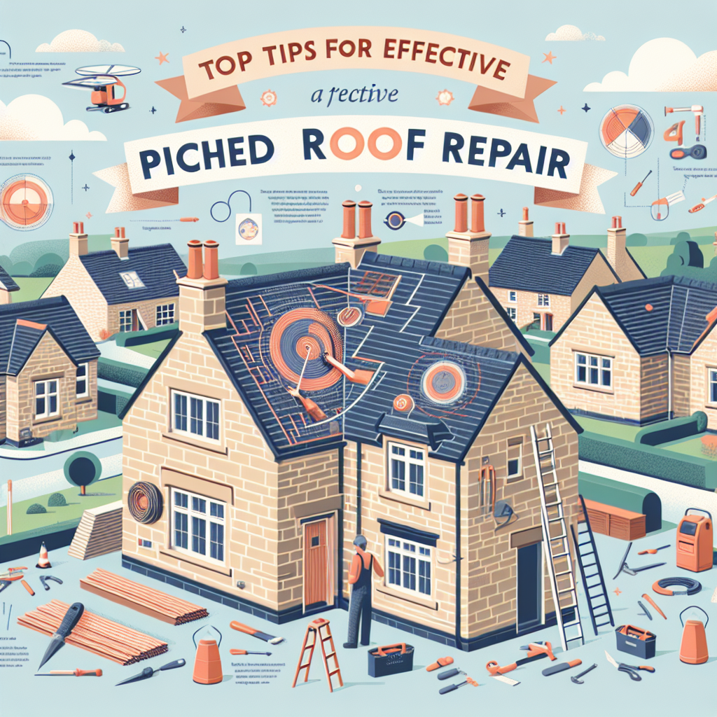 pitched roof repair Ledston