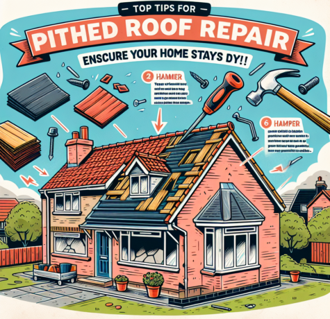 pitched roof repair Harehills